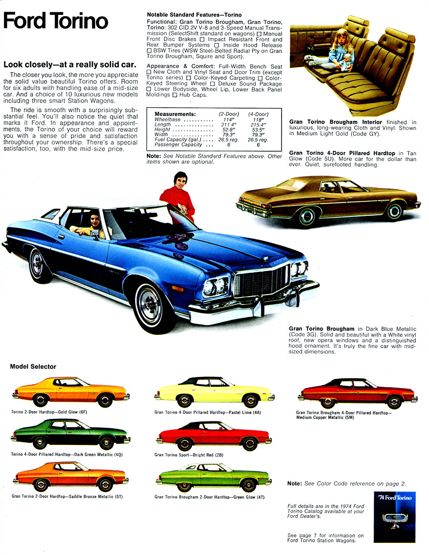 1974 Ford Full-Line Brochure Page 5
